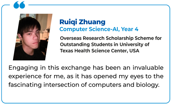 Ruiqi Zhuang (Computer Science-AI, Year 4) 