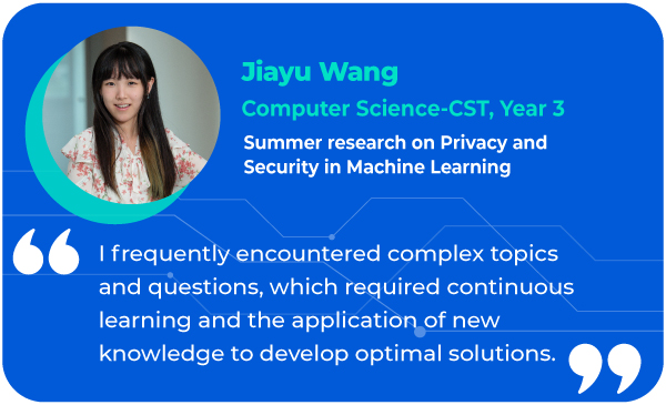 Jiayu Wang (Computer Science-CST, Year 3)